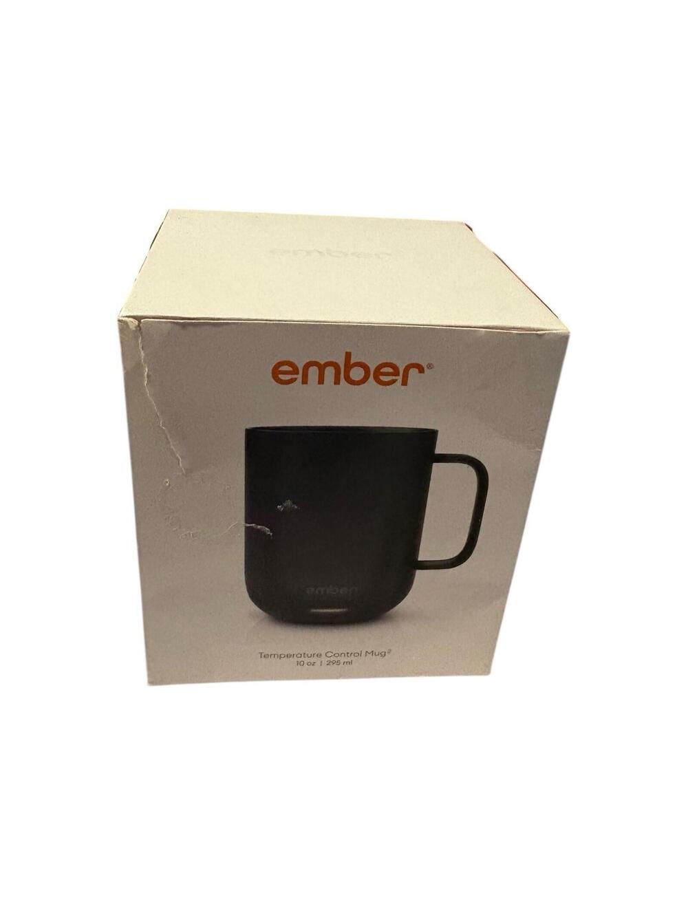Ember Smart Mug 2 Temperature Control Heated  (10 OZ) Black - Open Box